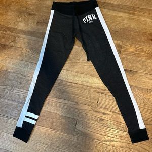 Pink campus leggings